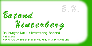 botond winterberg business card